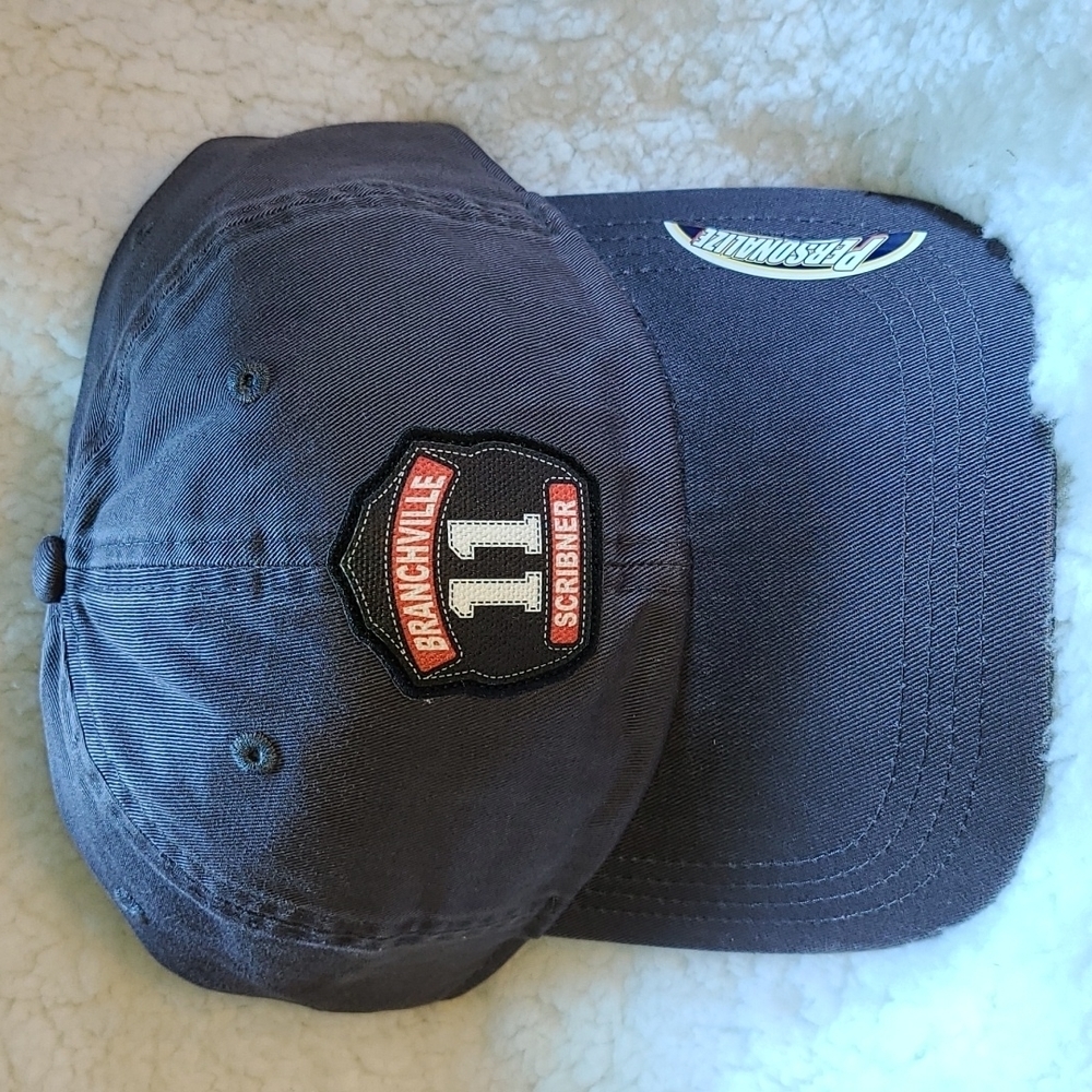 - NWOT Branchville Police Fire Department Shield #11 Hat Cap - Lt. John Sc…